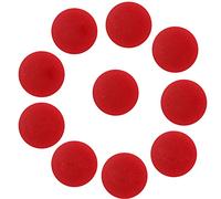 Changor 10pcs Durable Mountain Bike Handlebar Plug Sturdy End Caps for Most Bicycles 27mm Plastic Resin (Red)