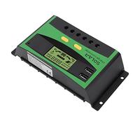 Changor 12V 24V Solar Charge Controller LCD Display Compact Durable Design for Solar Power Generation System