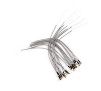 Changor 2.4G ABS Aircraft Receiver Antenna 20Pcs IPEX Port Compatible with FrSky Futaba 2.4G Receiver Antenna 15cm Length RC Drone Accessories