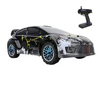 Changor 2.4G Remote Control Off-Road Car High-Performance 18CXP Engine 1/10 Scale 4WD for Adventure Lovers Black 3650g
