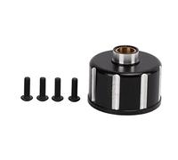 Changor Aluminum Sealed Differential Case for Remote Control Cars Lightweight Durable for Karton Senton Typhon Outcast Black 1 Unit
