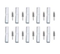 Changor Concealed Box Repairer 86 Type Electrical Outlet Junction Box Repair Tool Kit for Quick Fix of Loose Electrical Boxes 10 Pack Stainless Steel