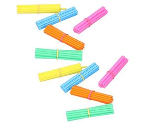 Changor Counting Stick For Kids Colorful Plastic Arithmetic Training Tool For Addition and Subtraction Teaching Aids, Pack of 100, Suitable For Elementary School Students and Family Counseling