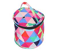 Changor Crochet Hook Storage Bag Multi-Color Lightweight Organizer Tote for Knitting Tools 14 X 14.5cm