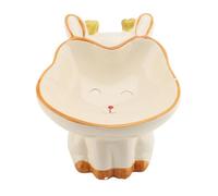 Changor Cute Cartoon Animal Snack Bowl, Cat Bowls, Elevated Cat Bowl, Raised Ceramic Dish, Suitable for Snacks and Pet Feeding, Exquisite Workmanship, for Any Occasion