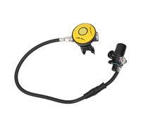 Changor DIDEEP Scuba Diving Breather Set with Rotating Valve Head for Safe Underwater Breathing Relief Valve for Recreational Diving, 1L, 25.6in