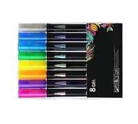 Changor Double Line Outline Markers, Vibrant Color Ink