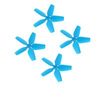Changor Drone Propeller Storage Box Compact Shock Absorbing Protective Case for Avata Outdoor Use Black 4 Propellers (Blue)
