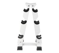 Changor Dumbbell Rack Durable A-Shape 3 Tier Dumbbell Support Stand Organizer for Home Gym 28cm X 30cm X 45cm