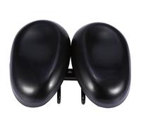 Changor Extra Wide Mountain Bike Saddle Cover, Ergonomic Cushion Seat Pad with Shock Absorption, Adjustable Two Sides One Design for Long Distance Riding Comfort