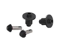 Changor Front Rear Aluminum Alloy Metal Axle Gears Set for 24T 12T RC Car Heavy Duty Spiral Locker, Durable Enhance Control for Hobbyist,2 Screws