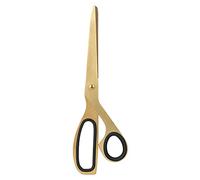 Changor Golden Stainless Steel Scissors, Lightweight and Unique, Beautiful Gold Surface, Asymmetrical Shape for Fashion People with Stylish Design for Home Decor