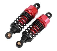 Changor Metal Shock Struts Damper 2pcs Wear-Resistant for HSP RC Car Model Part Red 60MM Fit for 1/10 Flat RC Racing Car (60MM)