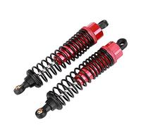 Changor Metal Shock Struts Damper 2pcs Wear-Resistant for HSP RC Car Model Part Red 60MM Fit for 1/10 Flat RC Racing Car (100MM)