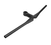 Changor Mountain Bike Handlebars, Lightweight Carbon Fiber Integrated Design for Enhanced Riding Experience, Ergonomic Shape for Bicycle Enthusiasts, Matte Finish, 680x90mm