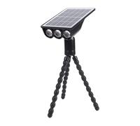 Changor Octopus Tripod Solar Light with Flexible Stand for Versatile Lighting Options for Deck Fence Garden Patio, Suitable for Various Scenes