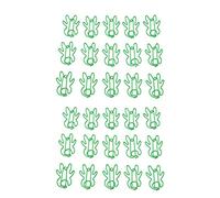 Changor Paper Clip Cute Human Shaped 30Pcs Multipurpose for Home Office School Use Metal Portable