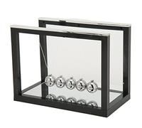 Changor Pendulum Ball Stylish Elegant Decompression Toy for Desktop Decor Sophisticated Design for Killing Boring Time for Children and Adults Gift, Plastic Iron Material