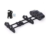 Changor Portable Quiver Bow Holder Box Adjustable Bracket Like Fit Vibration Absorbing Noise Reducing for Outdoor Archery Equipment Black 5 Capacity