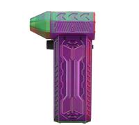 Changor Powerful Turbo Fan Mini Brushless 110000RPM for Cleaning Computers, Cameras, Instruments for Home Office 14 X 5.5 X 2.6cm Black 3 Speeds Adjustable (Red Black)