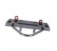 Changor Premium Aluminium Alloy RC Car Front Bumper for Axial SCX10 Wrangler 1/10 Crawler, Durable Protection for RC Model Car, Polished Surface, Fit for Enthusiasts