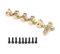 Changor RC Brass Front Middle Rear Axle Mount Set for -6 G63 1/10 Remote Control Car Durable Upgrade Accessories