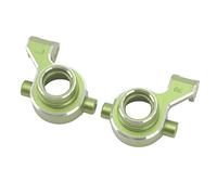 Changor RC Car Steering Cup 2pcs Aluminum Alloy Durable and Lightweight for MAXX 2.0 1/10 (Green)