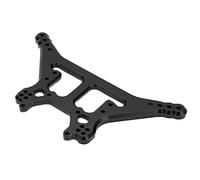 Changor RC Shock Tower Adjustable Aluminum Alloy Shock Mount for 1/8 RC Car Kraton Outcast Talion Senton, Durable Wear Resistant Design (Black)