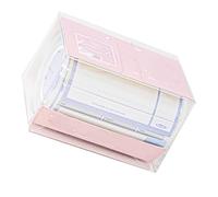 Changor Roller Notes Strong Adhesion Pull Out for Fridge Messages, Portable Tape Roll Note for Stores, Schools, Paper (Void)