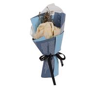 Changor Rose Petal Soap Gift Set Beautiful Ornamental Roses for Romantic Home Decoration 11.5x25cm