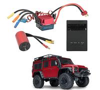 Changor S2845 2800KV Water Proof Brushless Motor 35A ESC with Programming Card, 4 Pole High Torque Combo for HSP 1/12 RC Car Upgrade