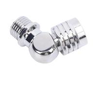 Changor Stainless Steel Diving Regulator Adapter 110 Degree Rotating Connector for 2nd Stage Regulator, Wide Compatibility, Strong Adaptability for Various Brands (Silver)