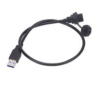 Changor USB Connector, IP67 Type-C Power Outlet (#3) | Thread lock design, Thermoplastic PA66 shell, Suitable for outdoor use