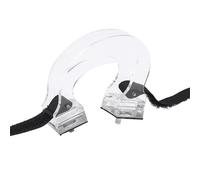 Changor Violin Bow Collimator Straightening Guide Tool Corrector for Beginner Training, Transparent, Durable Self-Bending Practice Guide for 4/4 Violin (For 1/2-4/4 violin)