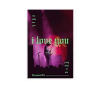 Changsae Fontaines Poster D.C. Music Band Live Retro Vintage Cover Music Posters for Room Aesthetic Canvas Wall Art Bedroom Decor08x12inch(20x30cm)