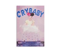 Changsae Melanie Poster Martinez Music Album Vintage Retro Cover Music Posters for Room Aesthetic Canvas Wall Art Bedroom Decor16x24inch(40x60cm)