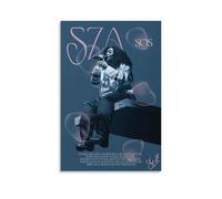 Changsae Sza Poster Music Album Sos Vintage Live Music Posters for Room Aesthetic Canvas Wall Art Bedroom Decor08x12inch(20x30cm)