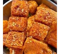 Changsha Fried Tofu, Spicy Dried Tofu, Instant Dried Bean Curd, Ready-to-Eat Tofu, Healthy Soy Food, Chinese Latiao Snack, Office Leisure Snack, Handmade Tofu, Spicy Stick (Mixed Flavors,2packs)