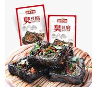 ChangSha Stinky Tofu, Hunan Specialty Snack Food,Ready to eat Tofu Spicy Flavors, garlic Bean Curd, dried tofu snacks, Latiao Spicy Strips, Chinese Specialties,snacks gift pack (Spicy flavor,40bag)