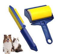 ChangTsing Reusable Silicone Sticky It Roller,Washable Stick It Roller for Pet Hair,Lint Brush and Mini Lint Roller Handheld and Travel Bar Roller kit for Dog and Cat Hair, Clothes, Quilts and Cars