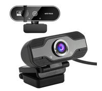 CHANGYUE 4K HD Webcam with Microphone Plug & Play USB Streaming Camera with Privacy Cover Web Cam for Business Meetings & Live Streaming (4K)
