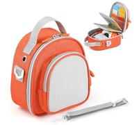 CHANGYUE Carrying Case Compatible with Yoto Mini (2024 Edition), Kids Audio Music Accessory with Card Case Holder for Up to 30 Cards, Travel Storage Bag for Audio Music Player