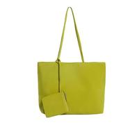 CHANGYUE Nylon Tote Bag Women Solid Color Mini Square Shoulder Bag | Retro Crossbody Handbag Organized Interior Compartments Stitching Multiple Carry Styles Daily Commute