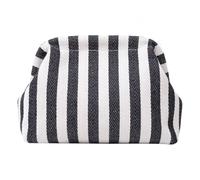 CHANGYUE Summer Beach Clutch Bag for Women Striped Evening Handbag Colorblock Dumpling Bag Hobo Bag for Travel Party Prom
