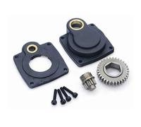 Chanjorlin RC Electric Power Starter Backplate 11012 Nitro Engine Power Back Cover Roto E-Start Drill Plate 70111A Tool Kit for 1/10 1/8 Off Road Truck Car HSP Parts Vertex 16 18 21 Cxp SH 18/21