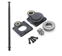 Chanjorlin RC Electric Power Starter E-Start Backplate Nitro Engine Back Cover 11011 & 11003 Drill Starter Wand Power Starter Shaft Rod Pin End Kit for 1/8 1/10 Car HSP Vertex 16 18 21 Cxp Roto 70111