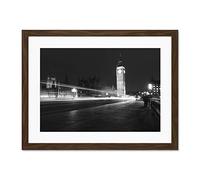 Chankov Westminster Big Ben London Large Art Print Poster Wall Decor 18x24 inch Supplied Ready To Hang With Included Mount Brackets