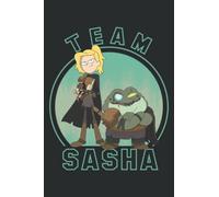 Channel Amphibia Team Sasha: Papercode Lined Journal Notebooks for Work, Writing, Note Taking, 6x9 inches, 100 Pages