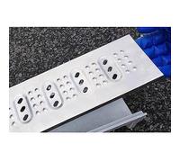 Channel Drains Outdoor Heavy Duty, 23 3/5" (2 Ft) Trench Drain System for Basement Yard Pool Deck Driveway Concrete Floor Trough, Metal Drainage Grates U Shape(Silver Style e)