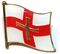 Channel Islands Flag Pin Badge (Guernsey)